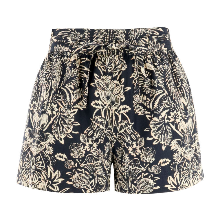 Rowan Belted Cotton Shorts image number null