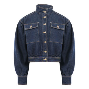 Monroe Etched Denim Jacket
