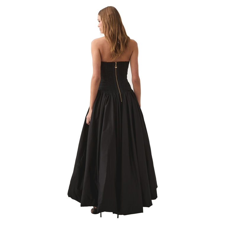 Spatial Strapless Maxi Dress image number null