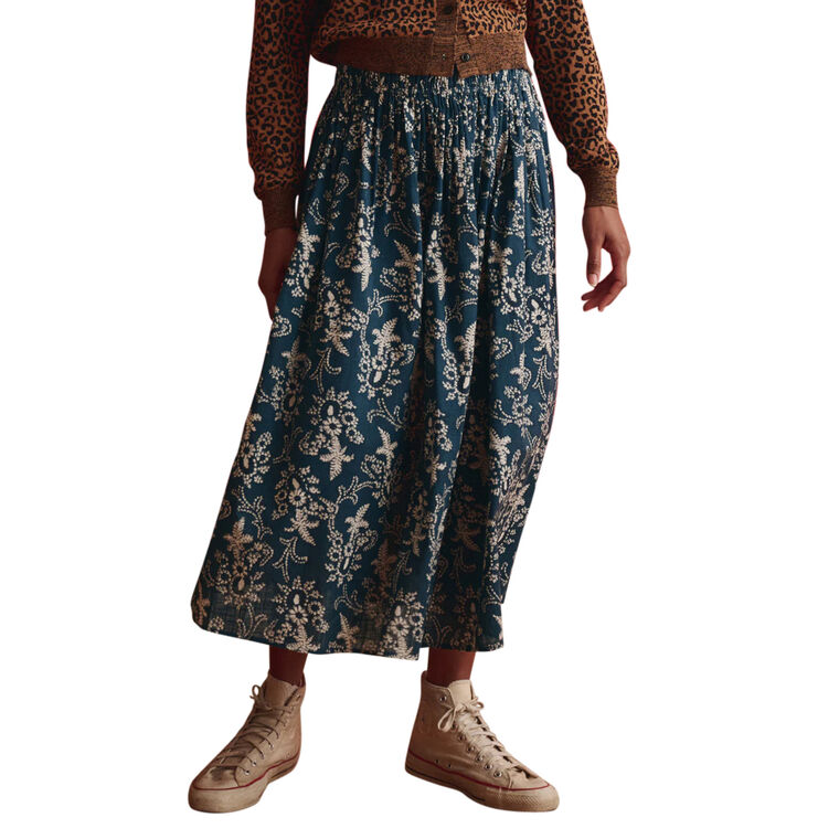 The Viola Midi Skirt image number null