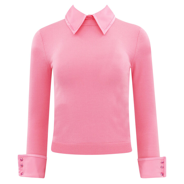 Porla Collared Sweater image number null