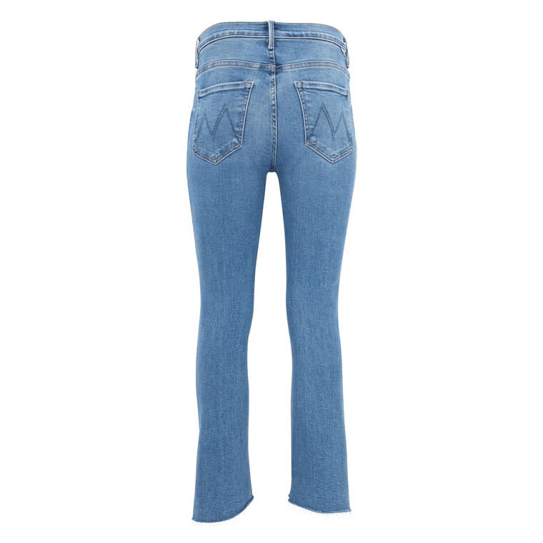 The Insider Crop Step Fray Jean image number null