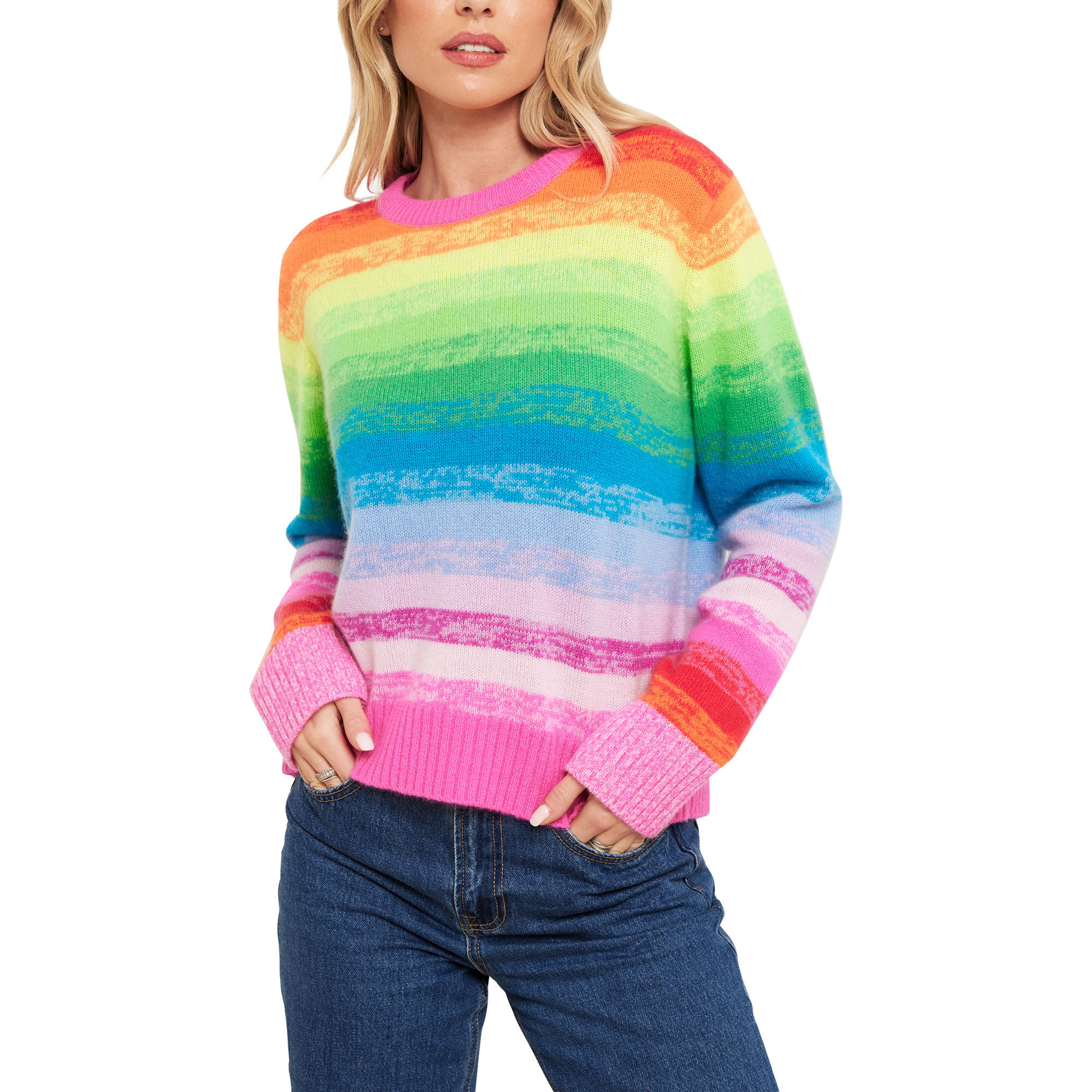 小物 TOMORROWLAND EST.1978 CASHMERE TOMORROWLAND tricot コットンカシミヤ クルーネックプル