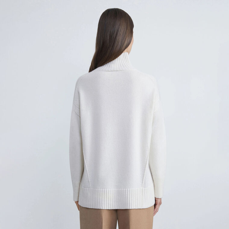 Cashmere Stand Collar Sweater image number null