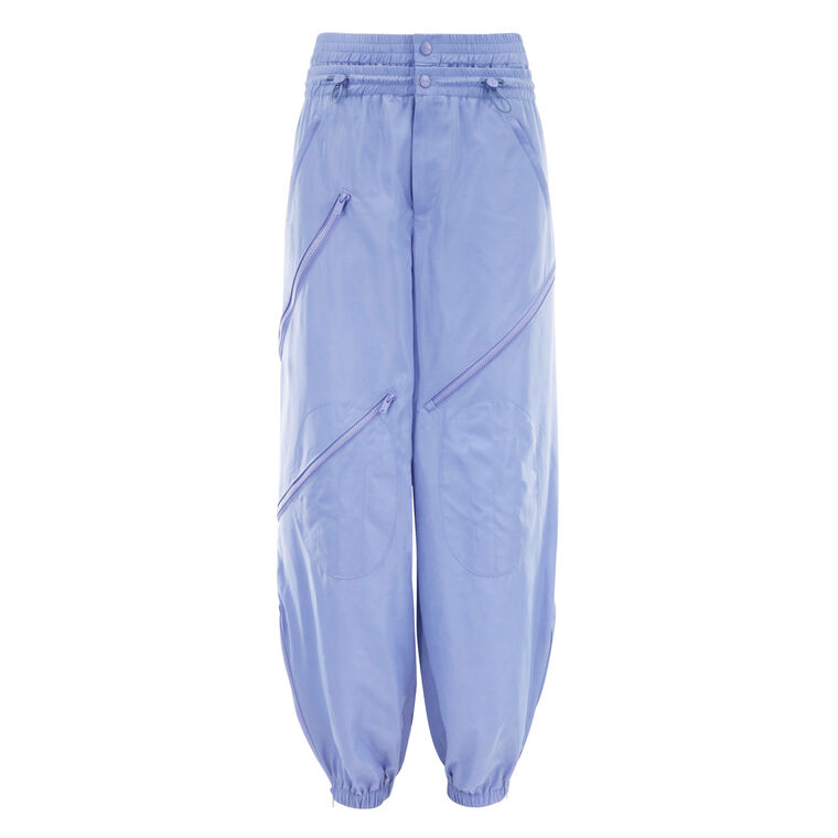 Double Waistband Zipper Jogger image number null