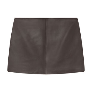 Mara Leather Mini Skirt