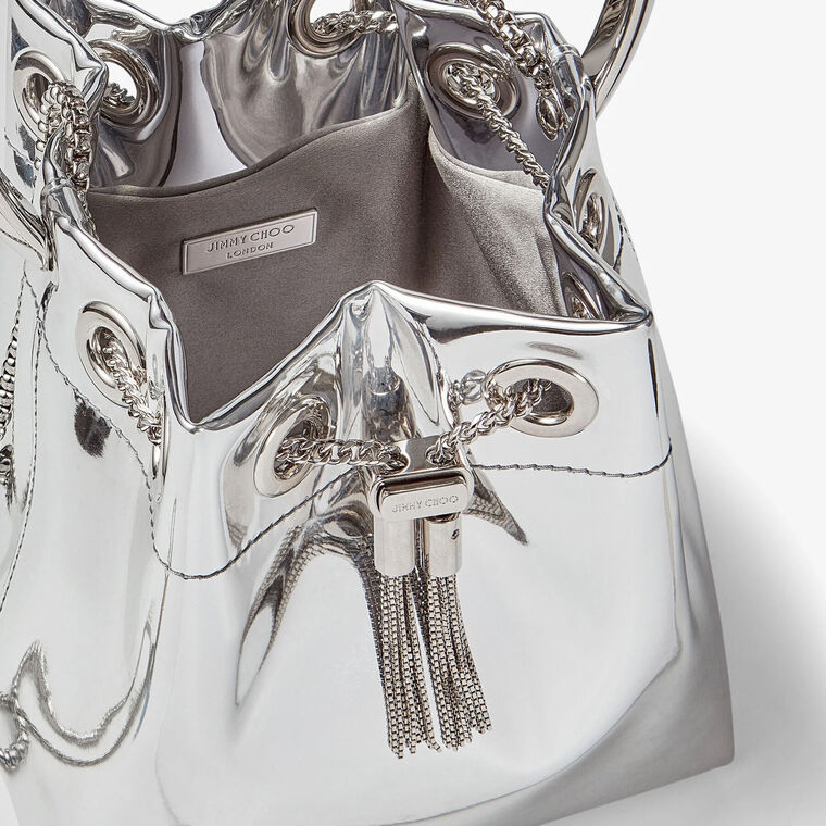 Bon Bon Mirror Fabric Mini Bag image number null