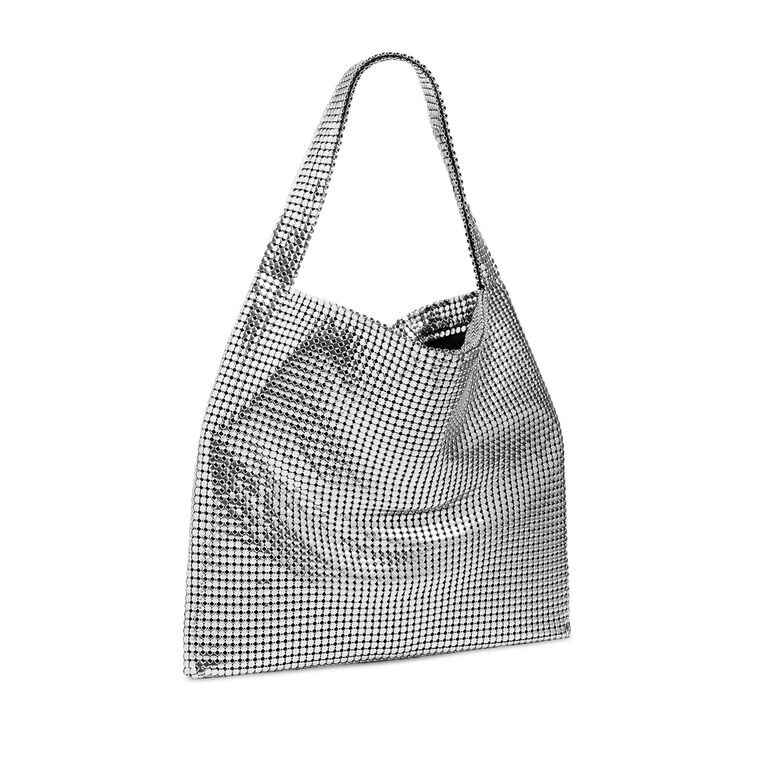 Pixel Metallic Tote Bag image number null