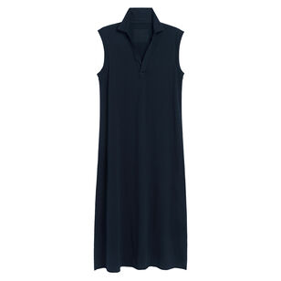 Lily Sleeveless Polo Maxi Dress
