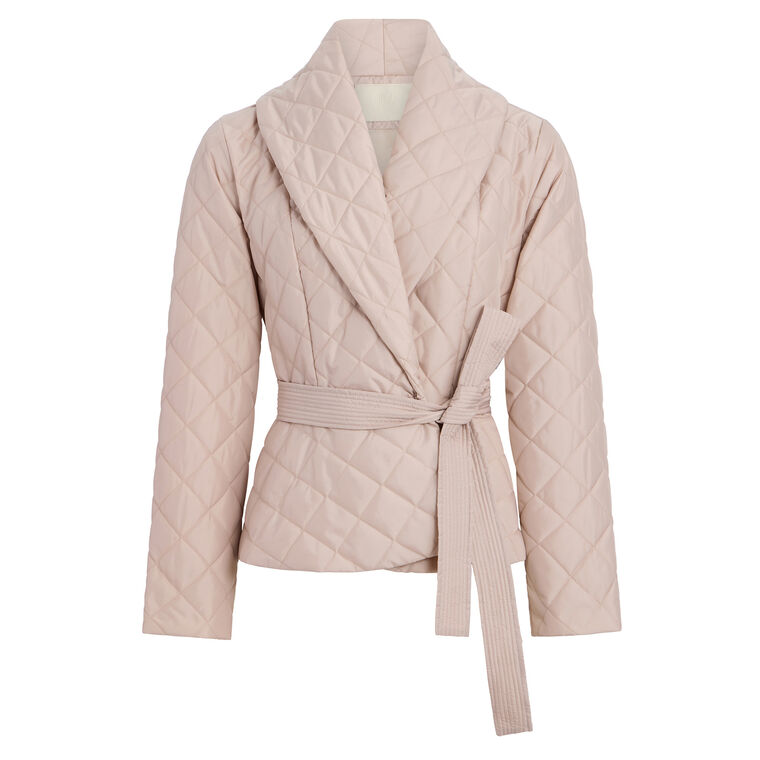 Lark Quilted Wrap Jacket image number null