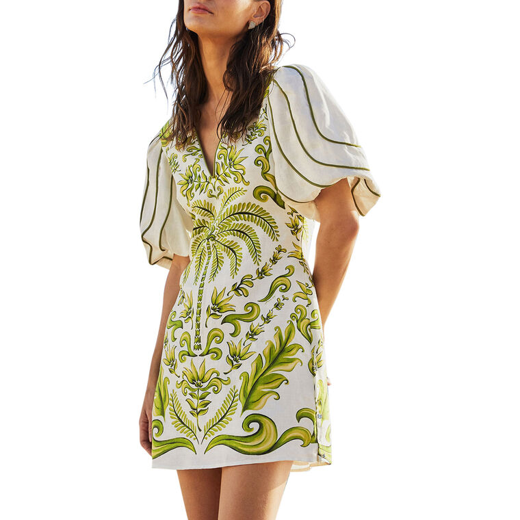 Milani V Neck Mini Dress image number null