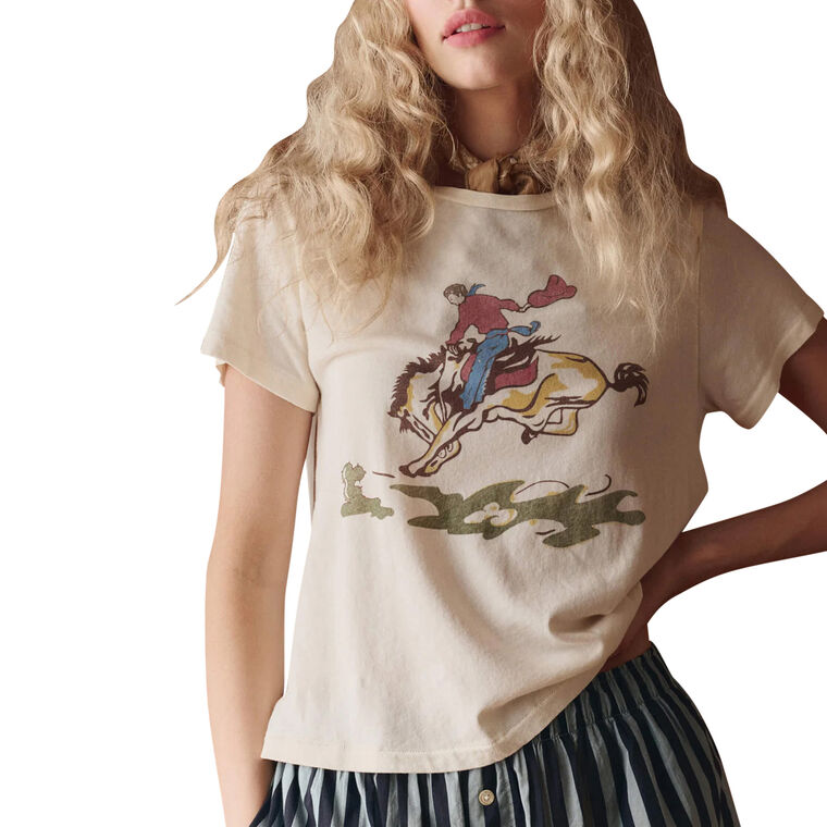 The Little Tee With Rider Graphic image number null