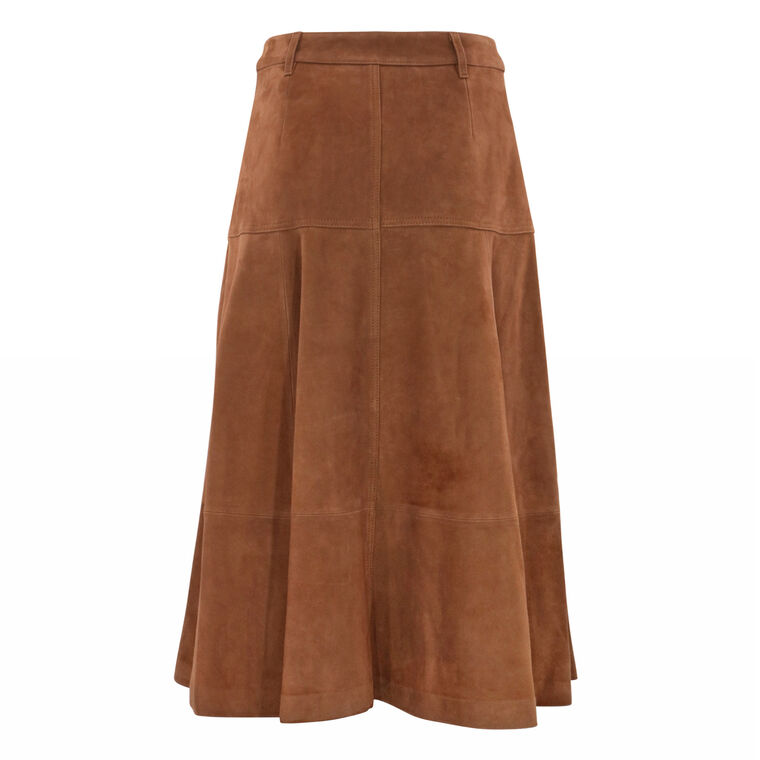 Matty Suede Skirt image number null