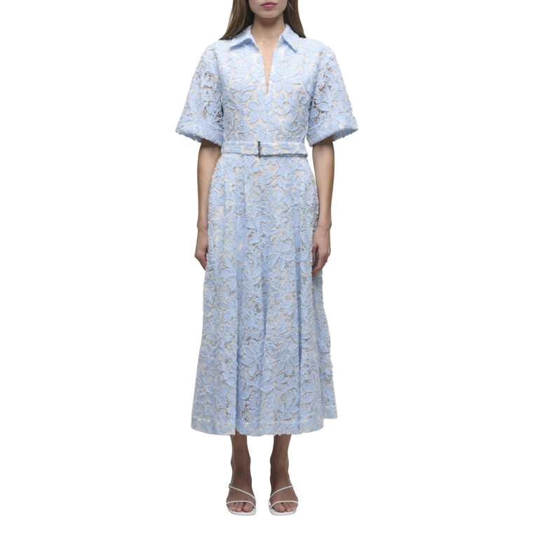 Deanna Belted Midi Dress image number null