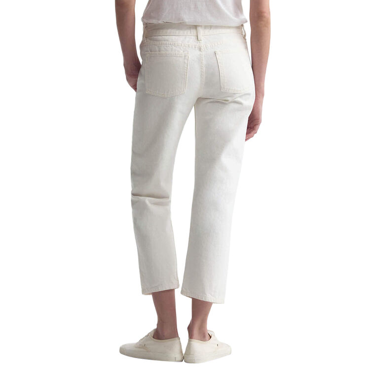 Lorimer Low-Rise Cropped Straight-Leg Jean image number null