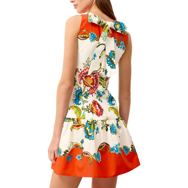 Marilyn Sleeveless Drop-Waist Mini Dress image number null