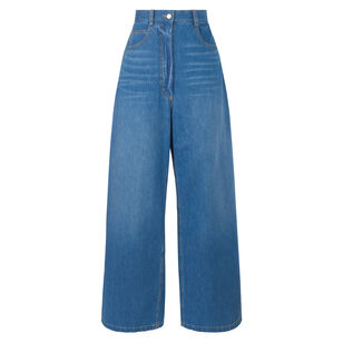Dero High-Rise Ultra-Wide Leg Denim Pant