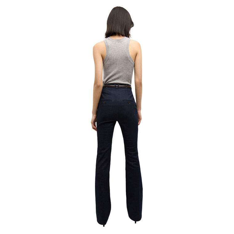 Gracie Belted Denim Pant image number null