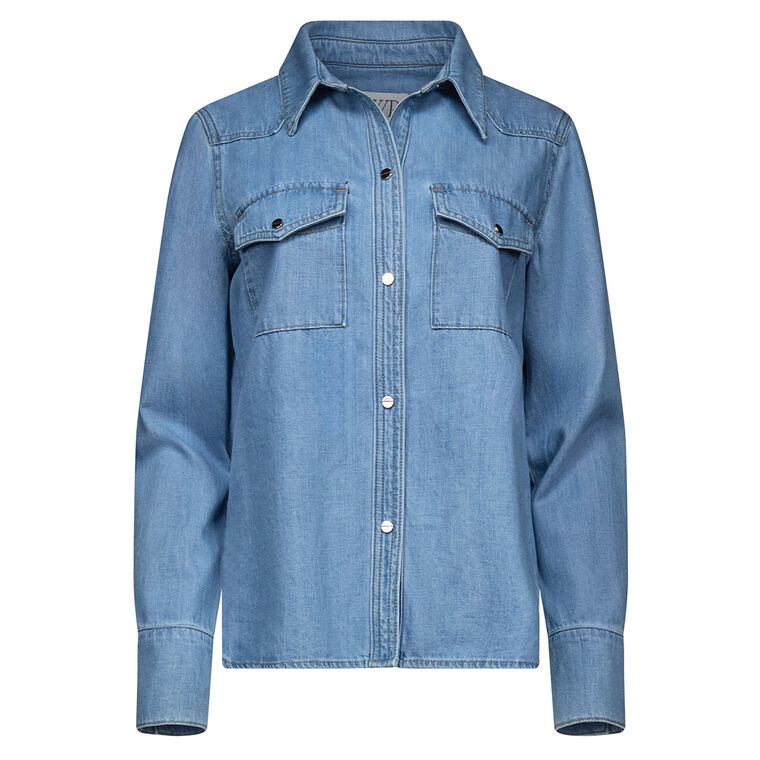 Ranchers Daughter Denim Shirt image number null
