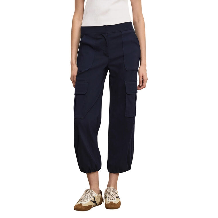 Dari Wide-Leg Barrel Cargo Pant image number null