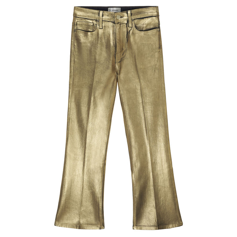 Le Crop Chrome Mini Boot Jean image number null