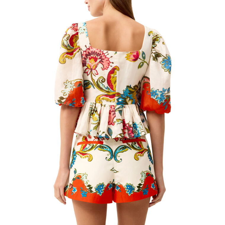 Tora Puff Sleeve Top image number null