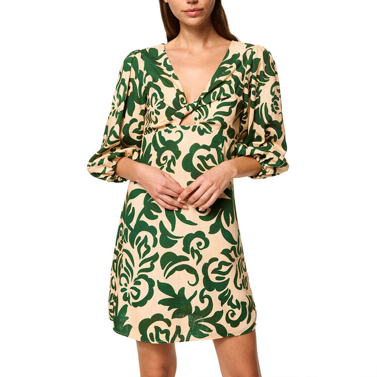 Willa V-Neck Mini Dress image number null