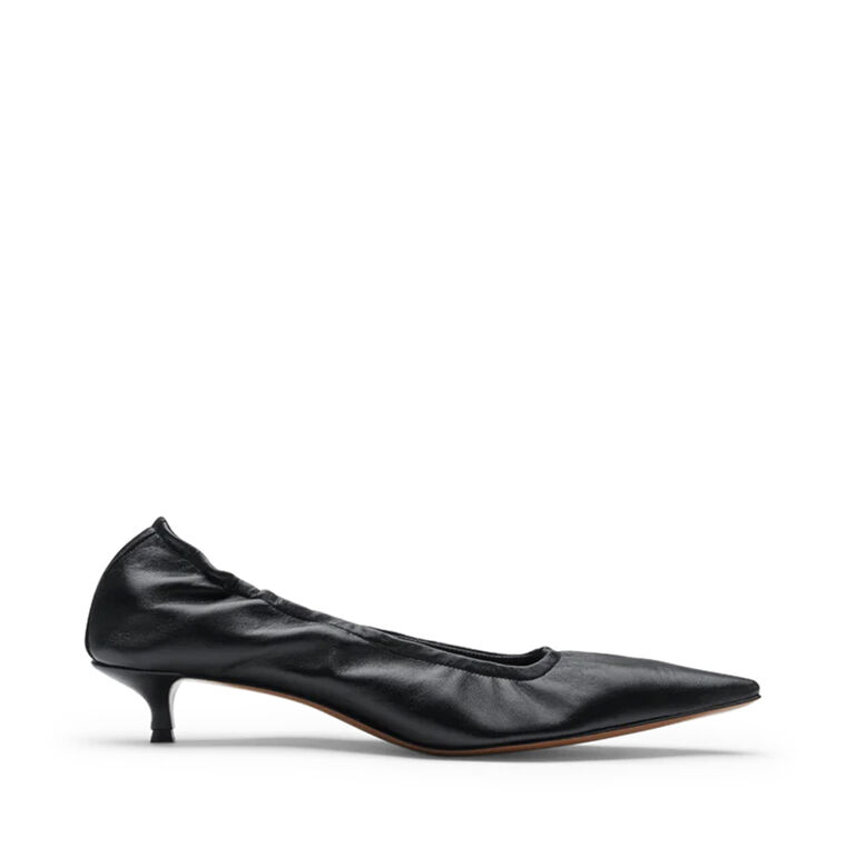 Valfurva Shiny Nappa Leather Pumps image number null
