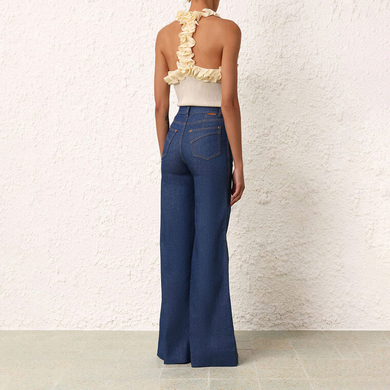 Matchmaker Ruffle Neck Top image number null