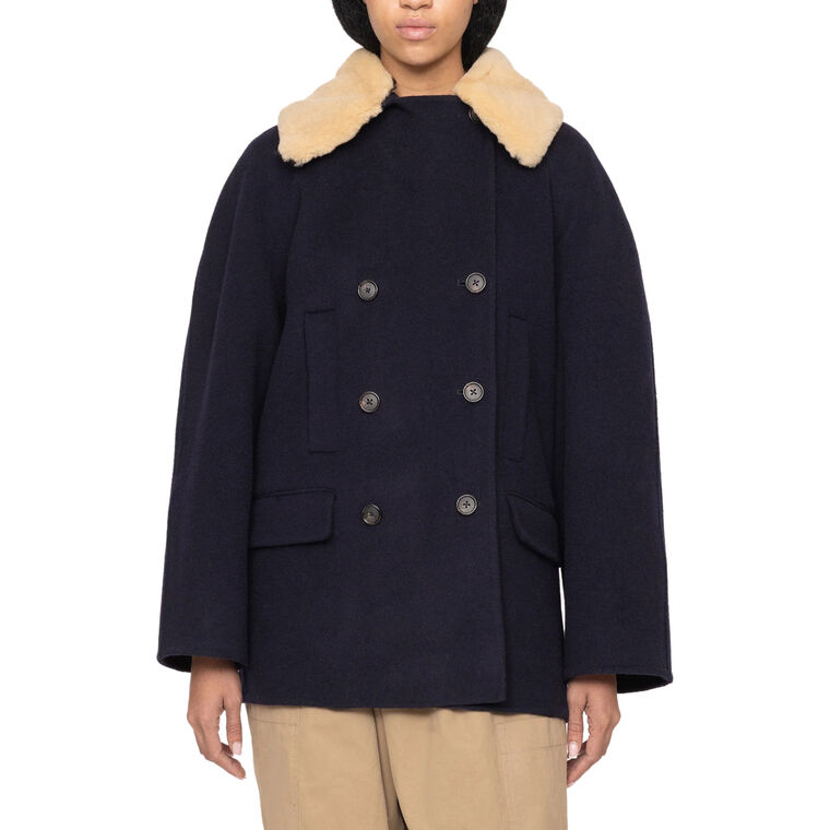 Astra Double Faced Peacoat image number null