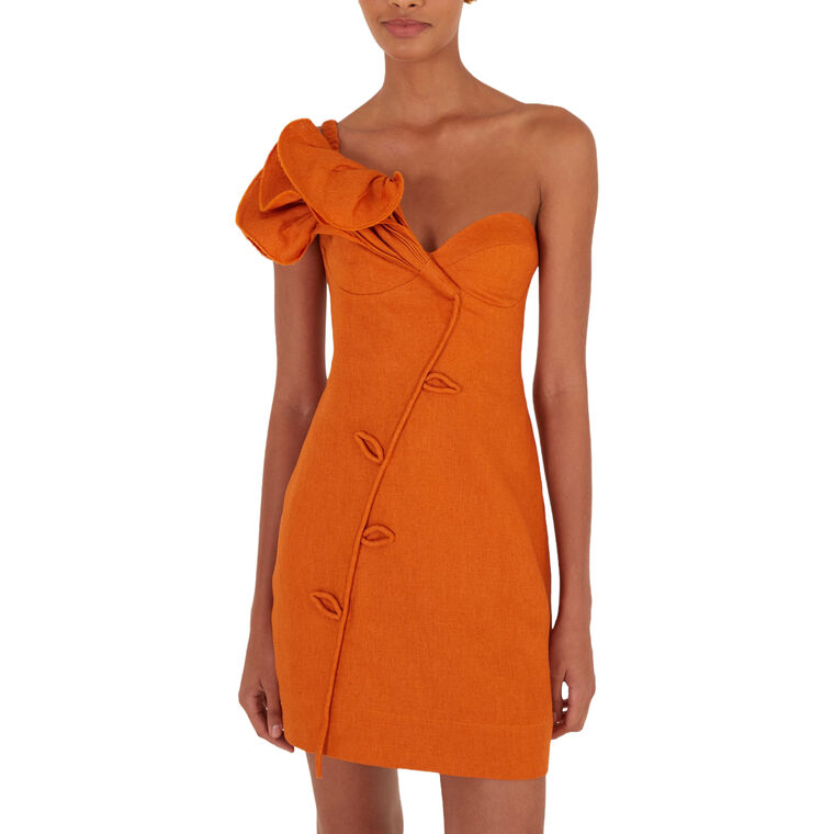 Flower Mini Dress image number null