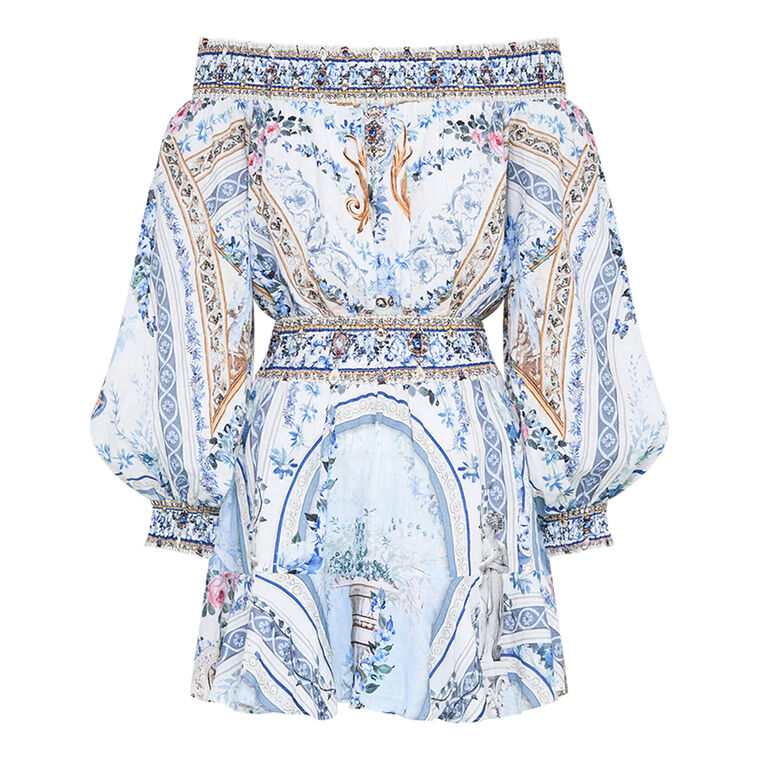 Off Shoulder Short Dress image number null