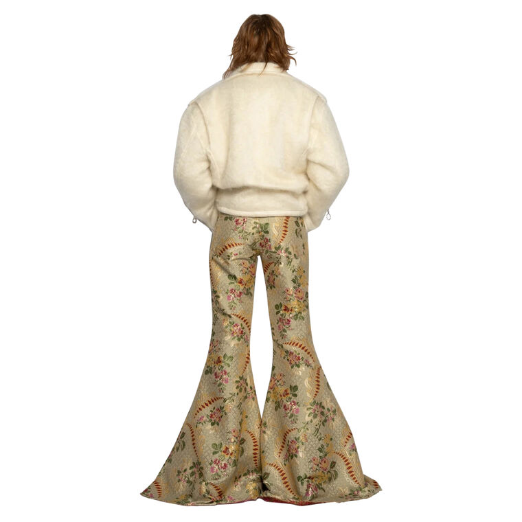 Brocade Extreme Flare Trouser image number null