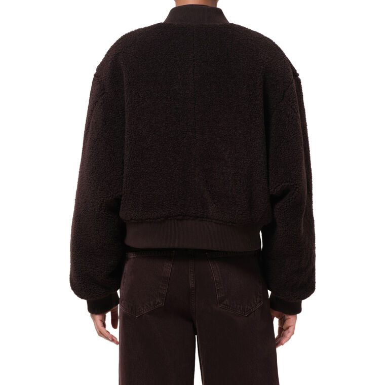 Iona Skye Cropped Bomber Jacket image number null