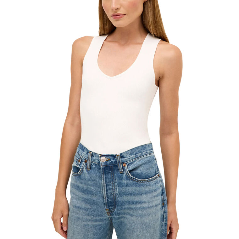 Miranda Ribbed Knit Tank image number null