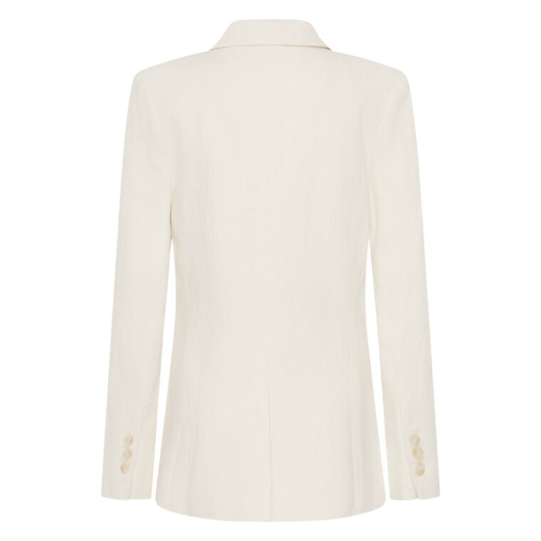 90s Linen Blazer image number null