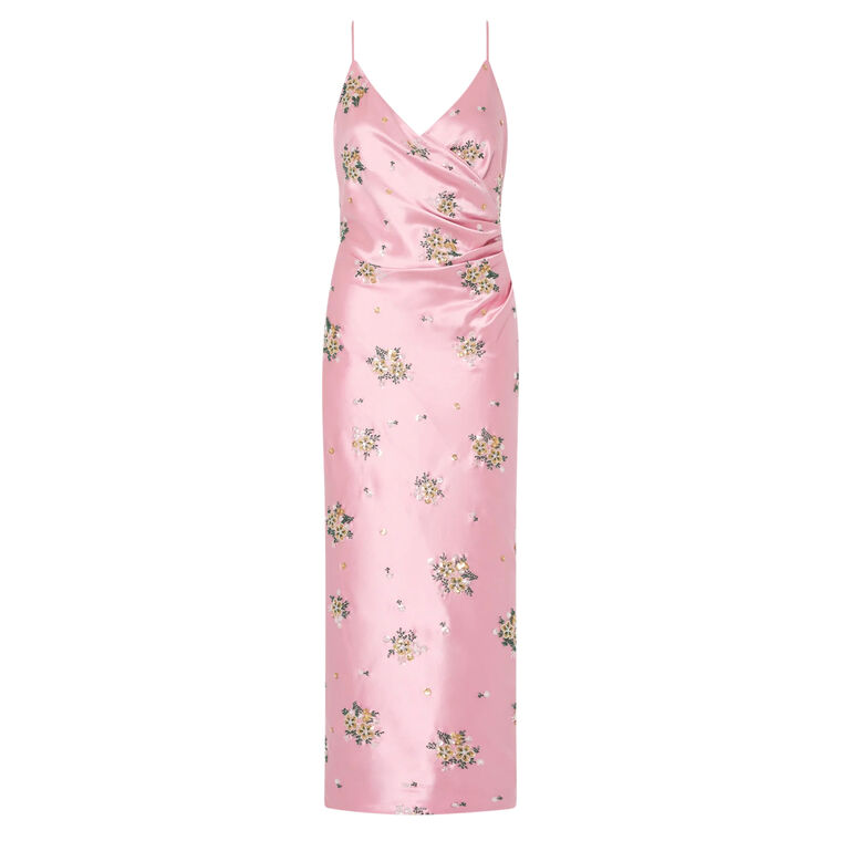 Rae Embroidered Midi Dress image number null
