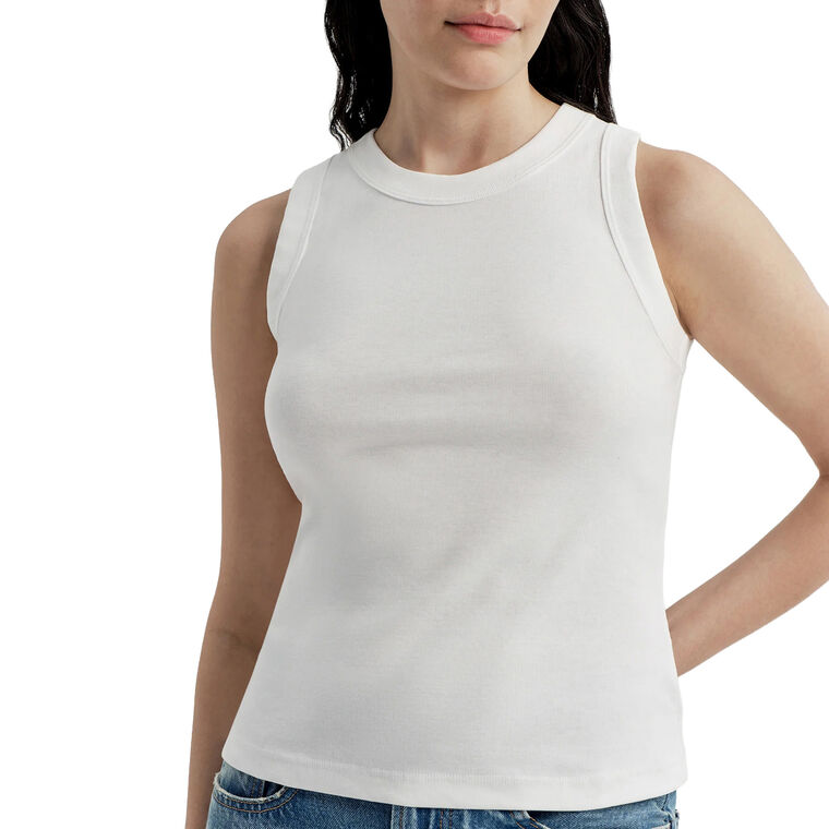 Hadley Cotton Rib Tank Top image number null