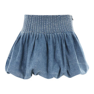 Oli Denim Bubble Mini Skirt
