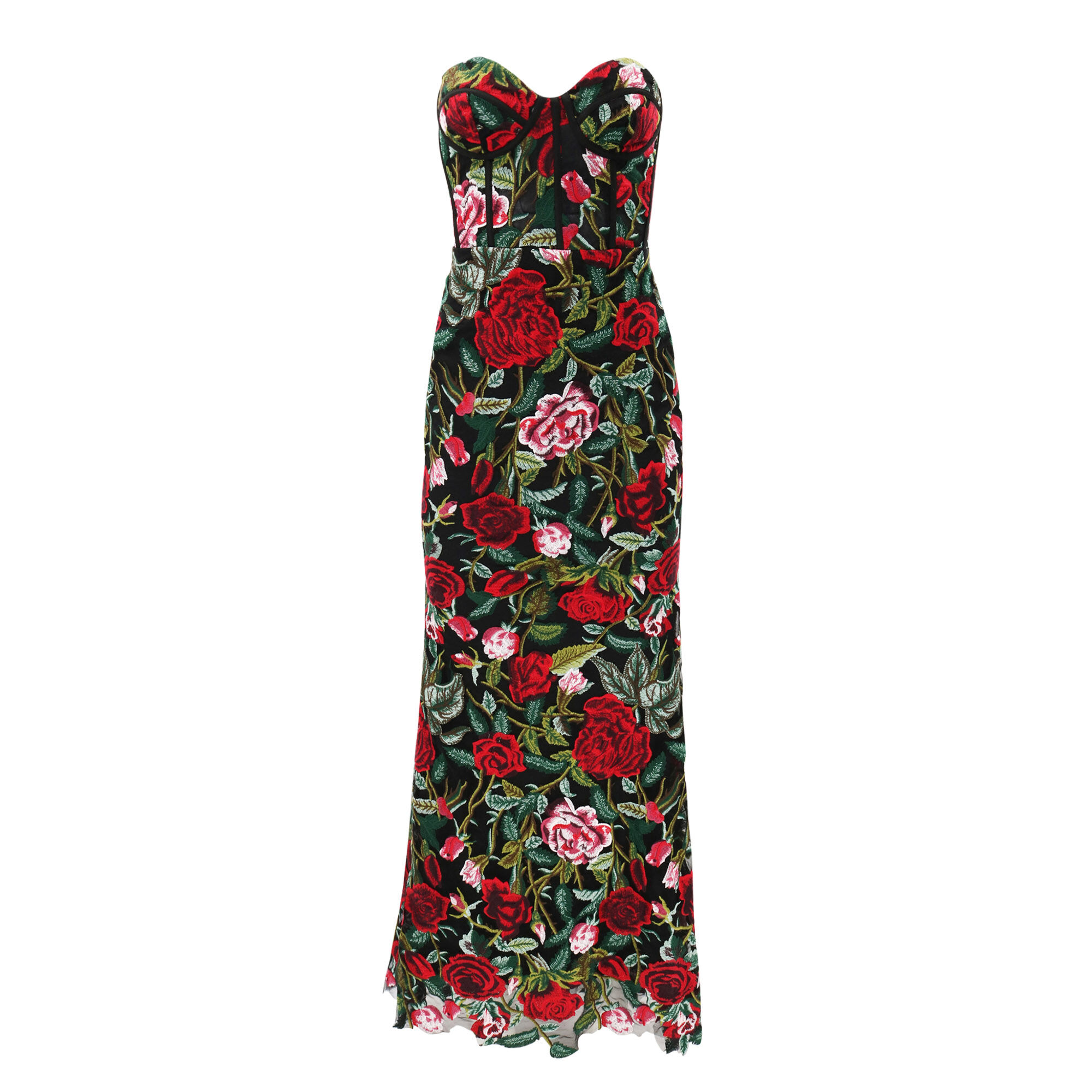 ●Mac Duggal●フラッター スリーブフローラルラップ ドレス MAC DUGGAL Women's Floral Print Faux Wrap Flutter Sleeve A