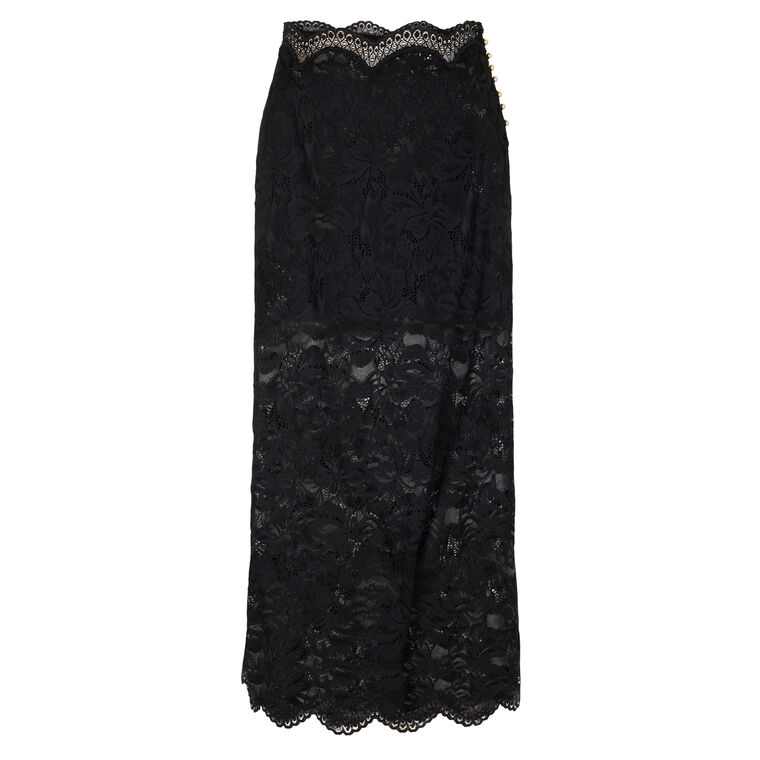 Lace Midi Skirt image number null