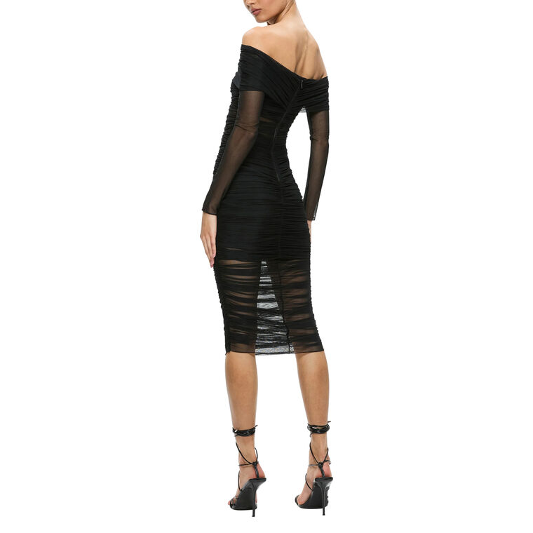 Isadola Off The Shoulder Midi Dress image number null