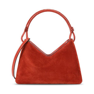 Valerie Suede Shoulder Bag