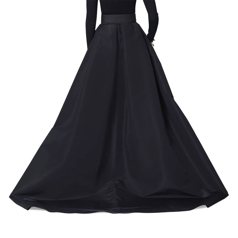 High-Waist Pant With Attached Ball Overskirt image number null