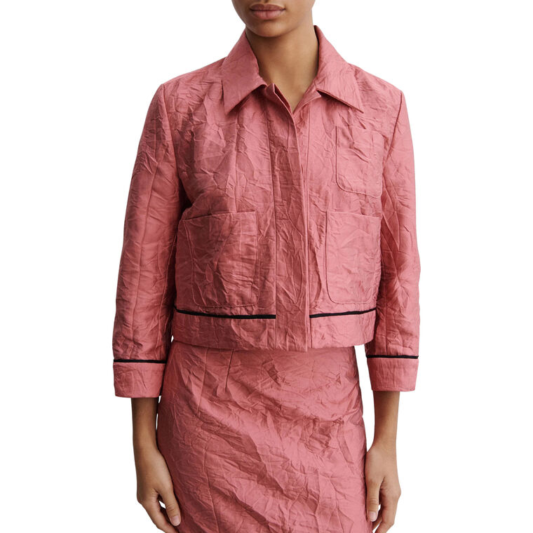 Davison Cropped Chore Jacket image number null