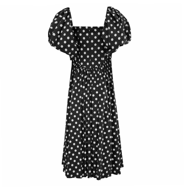 Christina Polka-Dot Midi Dress image number null
