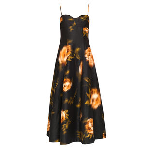 Magdelena Sleeveless Curved Bustier Dress