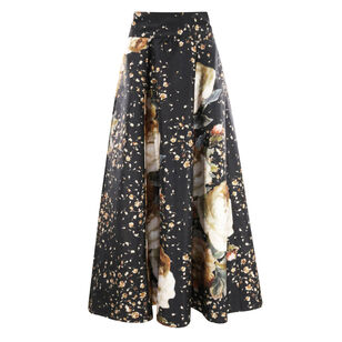 Taffeta Maxi Skirt