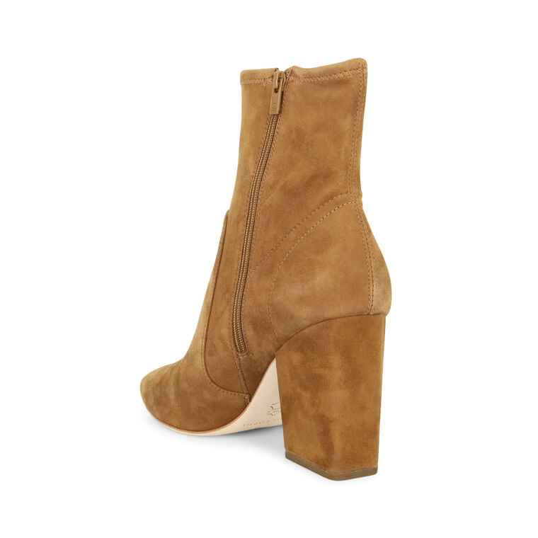 Isla Suede Slim Ankle Bootie image number null