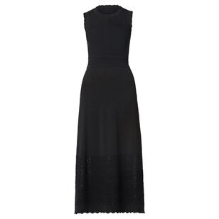 Brooke Sleeveless Pointelle Knit Midi Dress